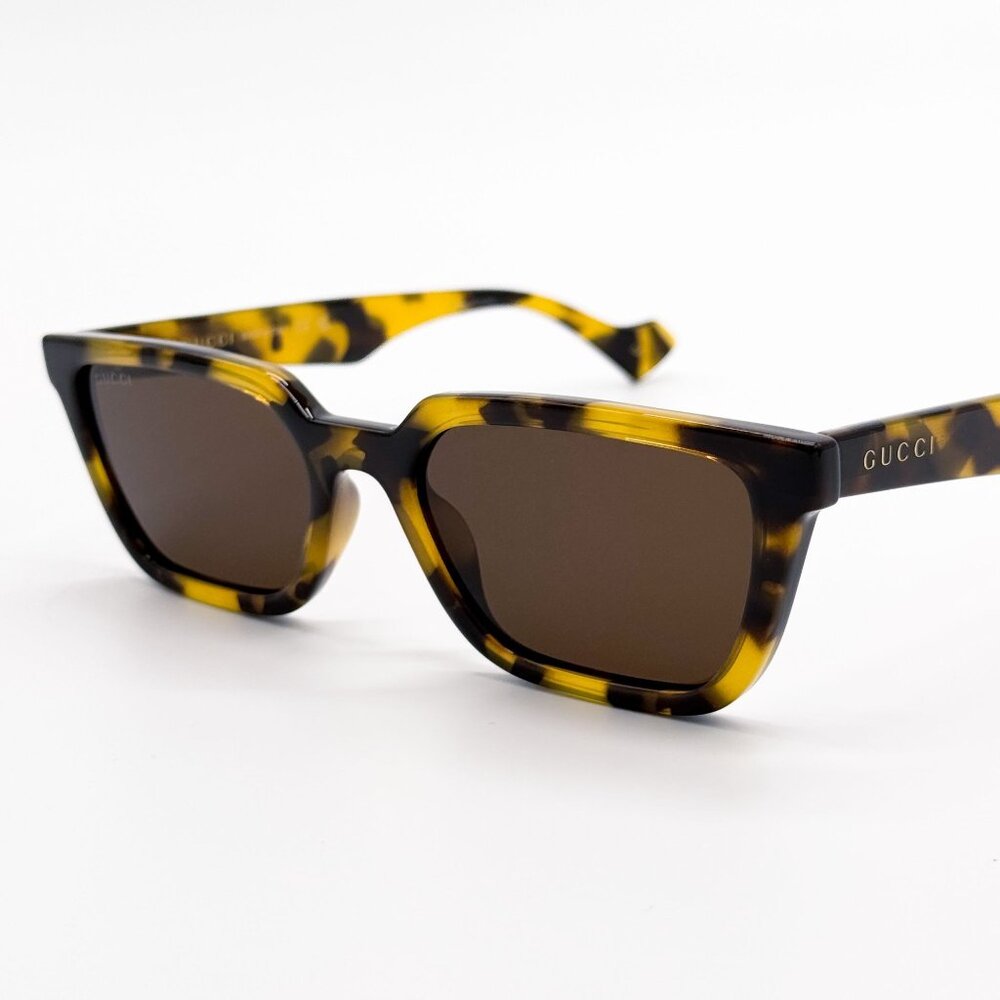 NEW GG1539S 005 GUCCI HAVANA UNISEX SUNGLASSES GUCCI - Picture 6 of 10